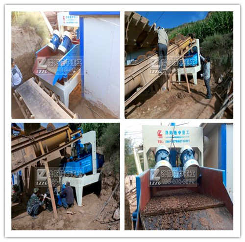 LZ12-25脫水型細沙回收機現場圖