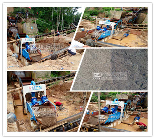 洗砂回收一體機使用效果