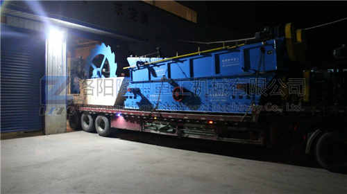 高效多功能洗砂機發貨