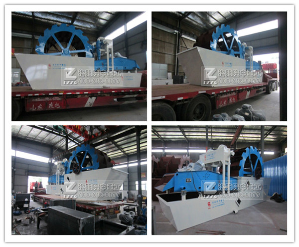 洗砂設備發貨圖